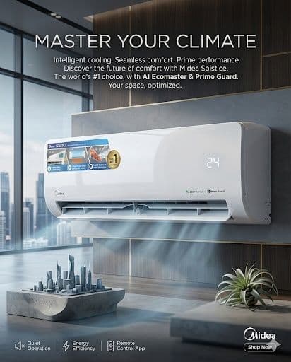 Кондиционер инвертер 12 Midea оригинальный с официальной гарантией — 6