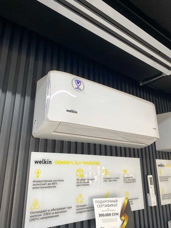 Кондиционер Welkin/Konditsioner Welkin General SLV 18 000 Btu Inverter — 1
