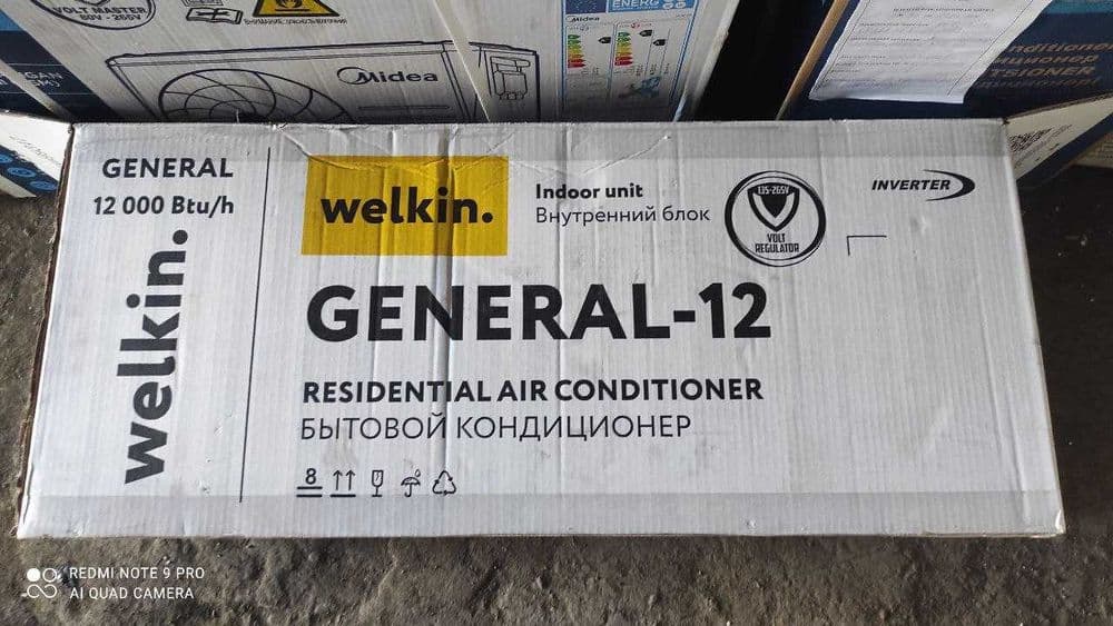 Кондиционер Welkin/Konditsioner Welkin General SLV 18 000 Btu Inverter — 8