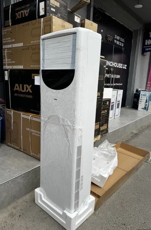 Кондиционер AUX ASW‑H24A4/AKFR1 — колонный, 70 м², холод/тепло, класс — 1