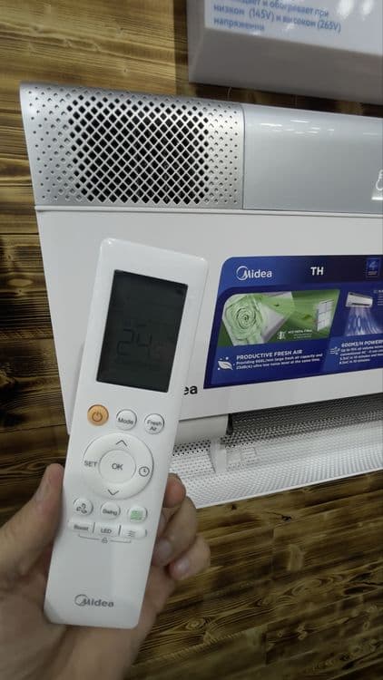 Кондиционер MIDEA модель NOVA Premium - 12,000 Btu / Свежий воздух — 4