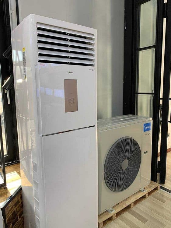 NEW!!! Кондиционер колонного типа 48 000 Btu INVERTER работает на 380V — 3