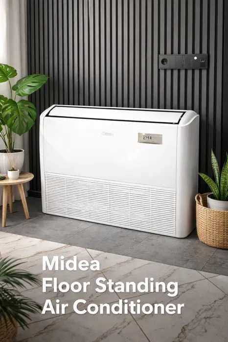 Напольный кондиционер Midea YUKA мощность 48 000 Btu/h инверторный! — 1