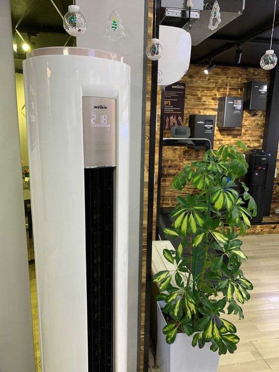 РАСПРОДАЖА Колонный кондиционер Welkin 24 000 Btu Inverter + Доставка — 4