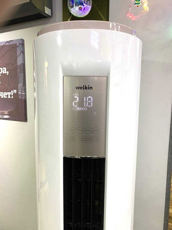 РАСПРОДАЖА Колонный кондиционер Welkin 24 000 Btu Inverter + Доставка — 6