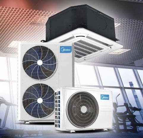 Кассетный кондиционер Midea на 48,000 Btu / Inverter / Доставка — 4