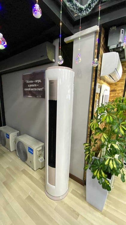 Колонный кондиционер Welkin - 24,000 Btu / Инвертор /Круглый/ 1050 $ — 2