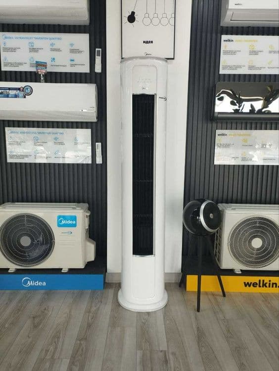 Инверторный Колонный Кондиционер MIDEA FSTYA 24 Btu до 72 м2! — 3