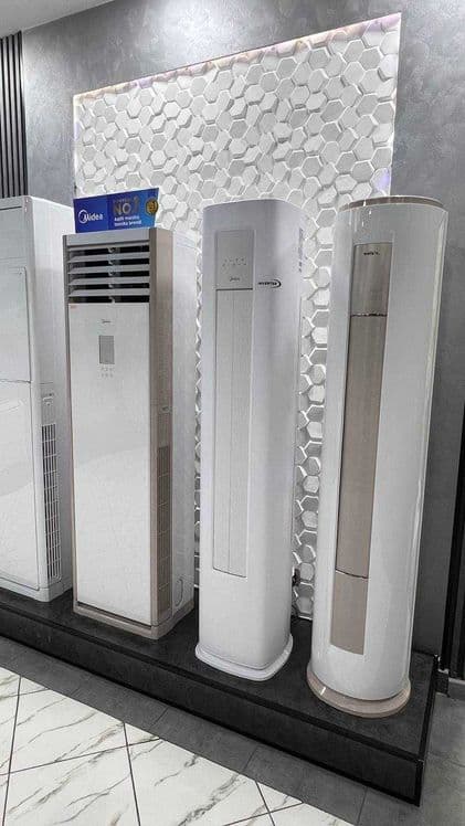 Midea колонный кондиционери FSTINV модели — 60,000 Btu / INVERTER — 7