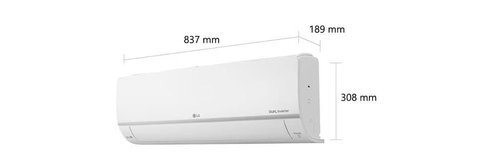 Кондиционер LG DUAL Cool, Dual Inverter, до 36 м², низкое энергопотреб — 3