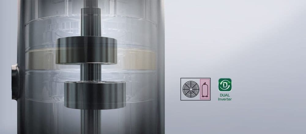 Кондиционер LG DUAL Cool, Dual Inverter, до 36 м², низкое энергопотреб — 4