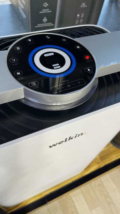 Havo tozalagich + Namlagich Welkin K-08A ishlashi 60 m2 gacha / Wi-Fi — 2