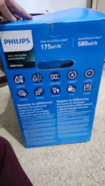Очиститель воздуха Phillips 2в1 (2000 series) идеальное состояние — 5