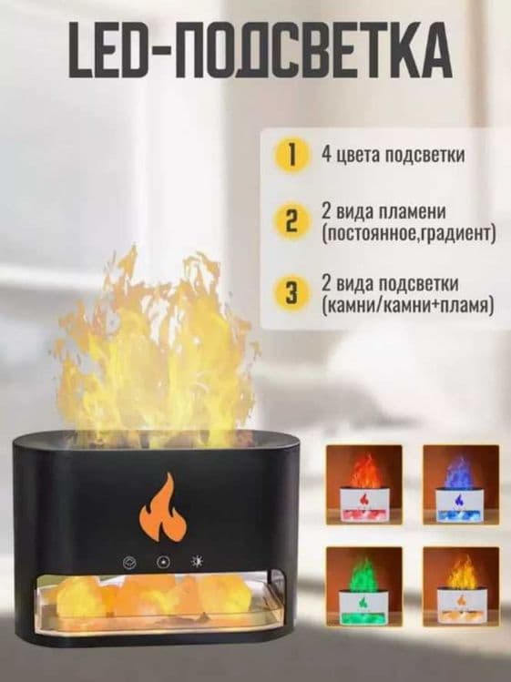 Увлажнитель Воздуха Аромадиффузор с Камнями — 2