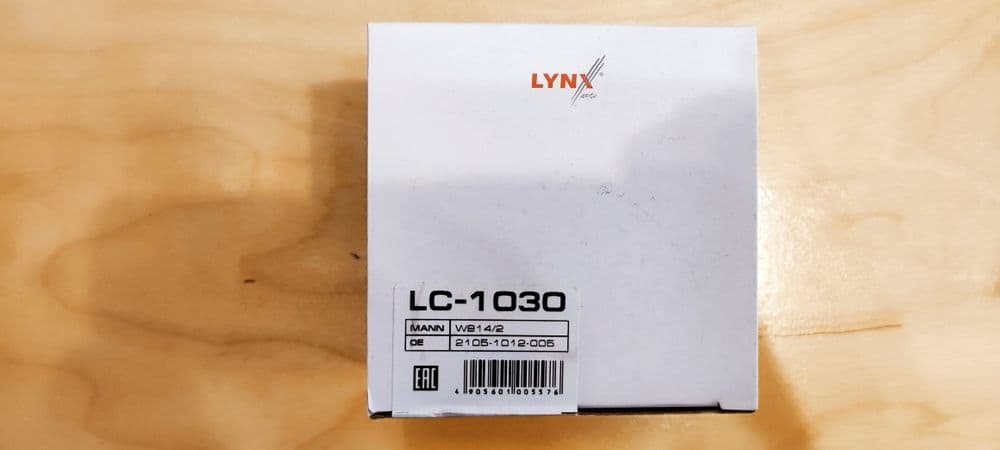 Фильтр масляный LC-1030 для Ваз, Калина, Гранта, Приора — 2