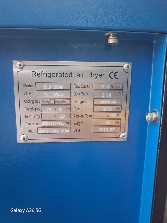 Air Dryer sg-20nf-2.4m3 SAAB осушитель воздух — 4