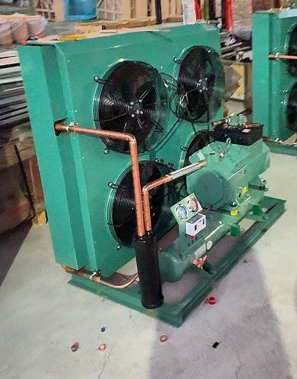 AGREGAT BR, BF, Bitzer, Isparitel, Kondensatorlar, Freon — 2