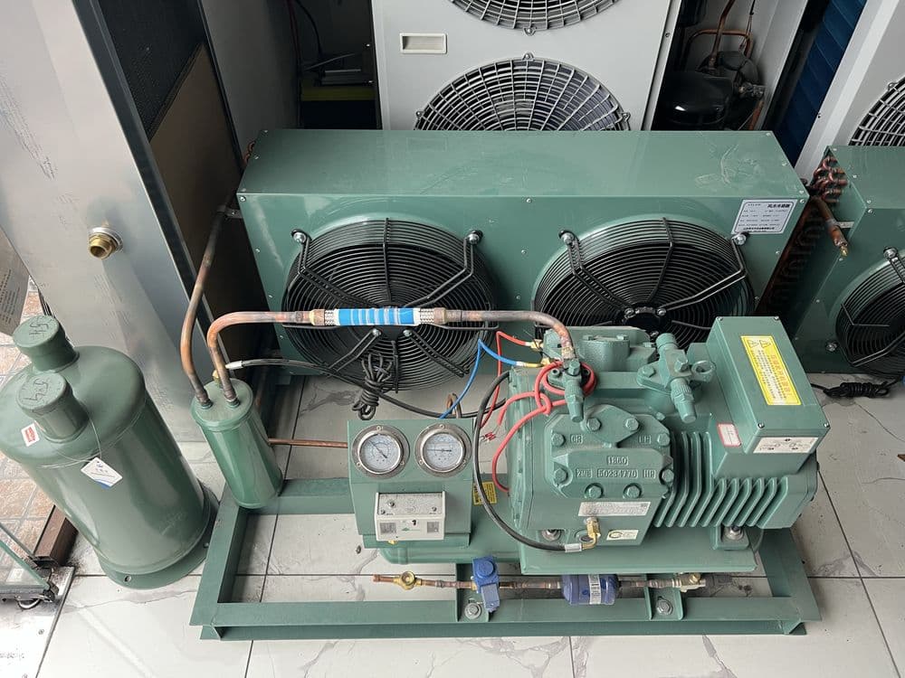 AGREGAT BR, BF, Bitzer, Isparitel, Kondensatorlar, Freon — 8