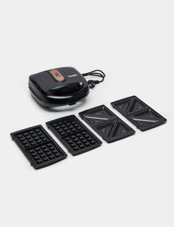 Sonifer 3в1 Вафельница Тостер Сендвичница Вафли Toster  sf-6113 — 7