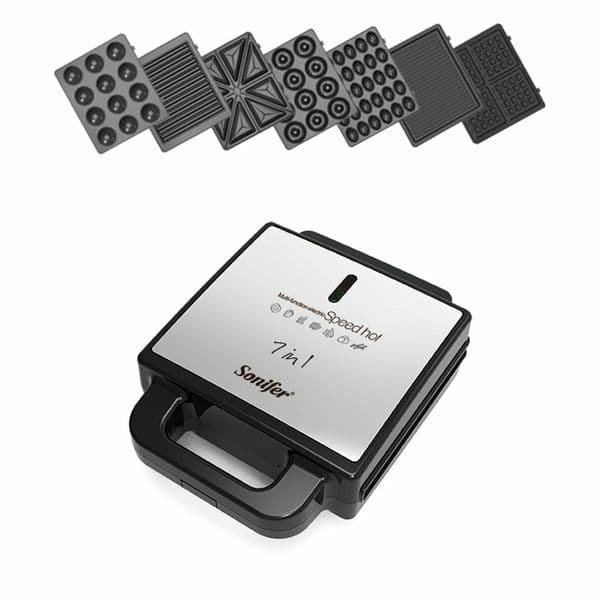 MEGA Вафельница 7 в 1  SONIFER SF-6144  MEGA vafelnitsa — 1