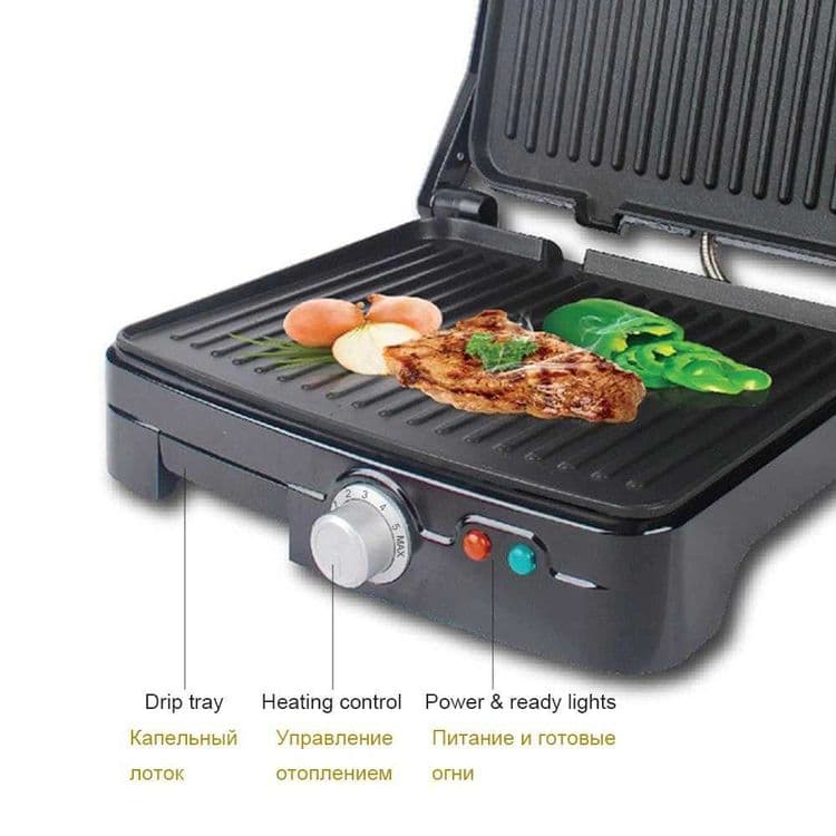 Электрический Гриль Тостер аппарат Toster Sonifer sf-6058 — 6