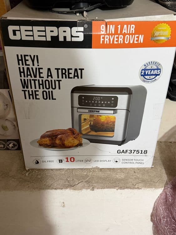 Aerogril air fryer duxovka yengi umuman ishlatilmagan sotiladi
