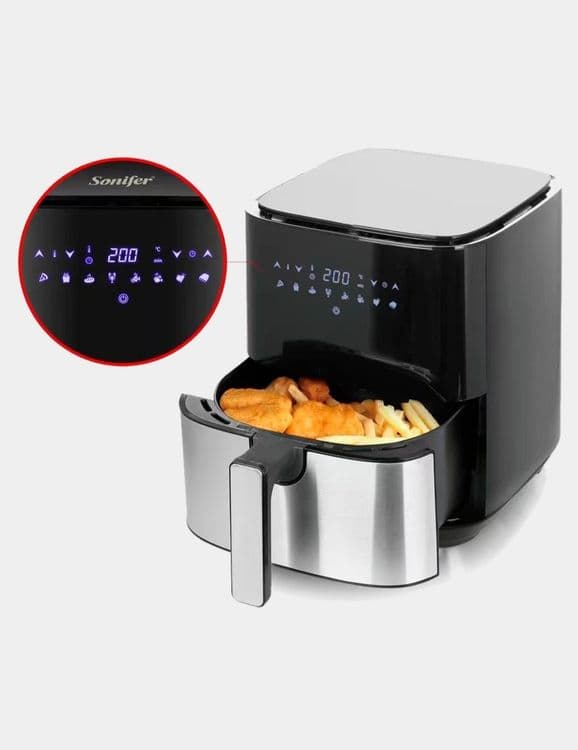 Аэрогриль Фритюрница Мультиварка sonifer sf-1014 Air Fryer aerogril — 6