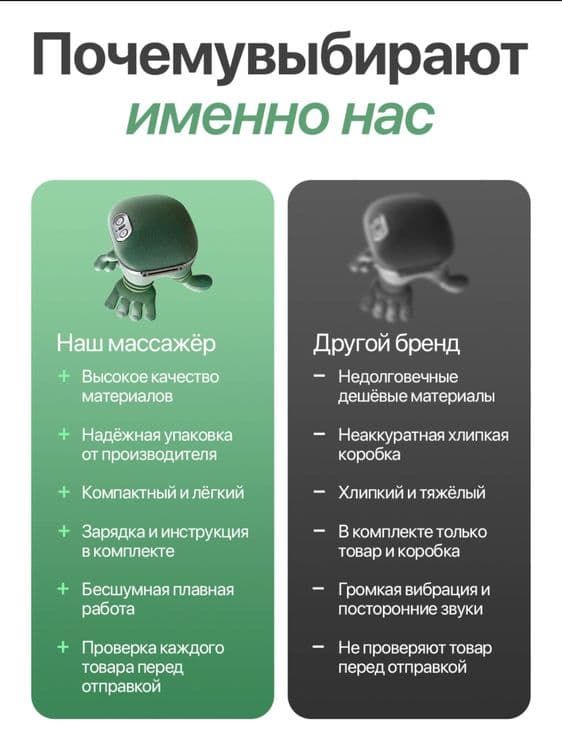 Массажер для шеи, плеч, для ног — 5