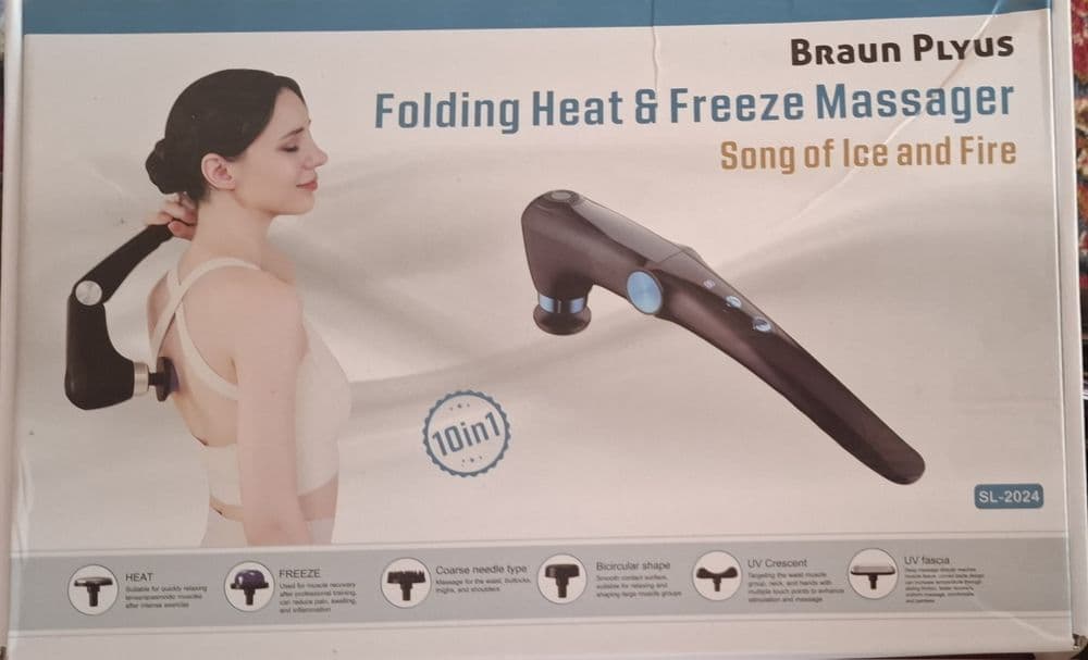 Универсальный массажёр Braun Plyus. — 4