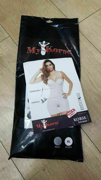 Боди-шорты для коррекции живота, фигуры ТУРЕЦКИЙ MY KORSE — 5