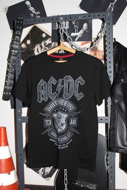 Футболка AC DC РОк мерч размер Л — 1