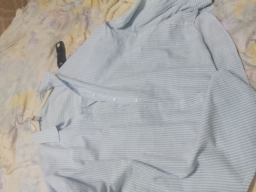 Rubashka turetskiy oversayz 100foiz paxta marlovka — 1