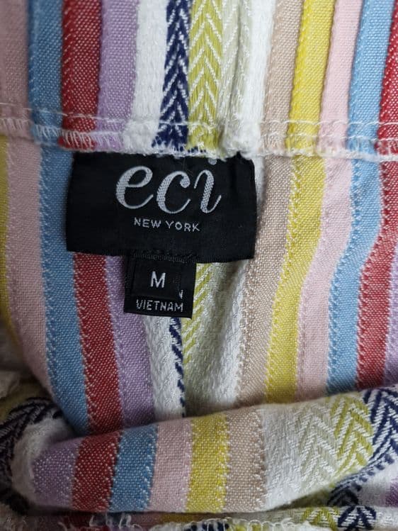 Eci new york,  лен юбка м + две  футболки — 4
