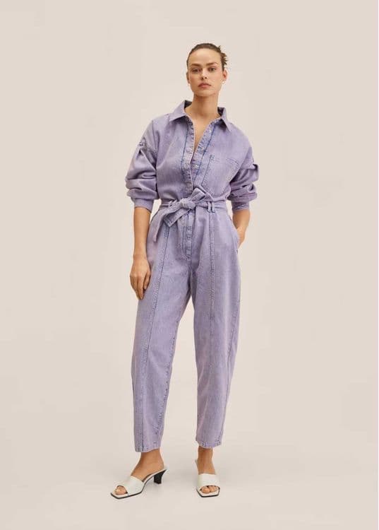 Новые джинсовый комбинезон / куртка+юбка MANGO, размер XS — 8