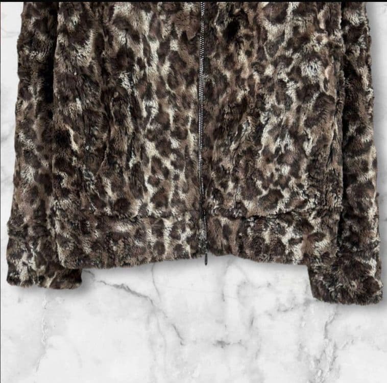 Архивное худи Tornado Mart fur hoodie зипка винтаж — 5