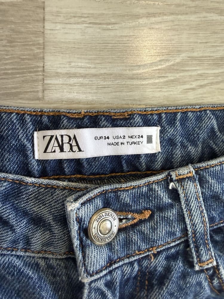 Женские джинсы 2 штуки фирменные Zara и Befree размер ХС-С — 3
