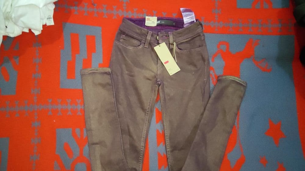 Levi's легинсы джинсы, 24 р, новые, с биркой для подростка — 4