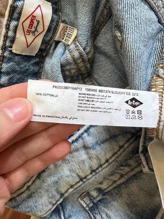 Джинсы Lee Cooper 100% хлопок. — 3