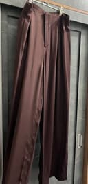 Коричневые брюки из Zara