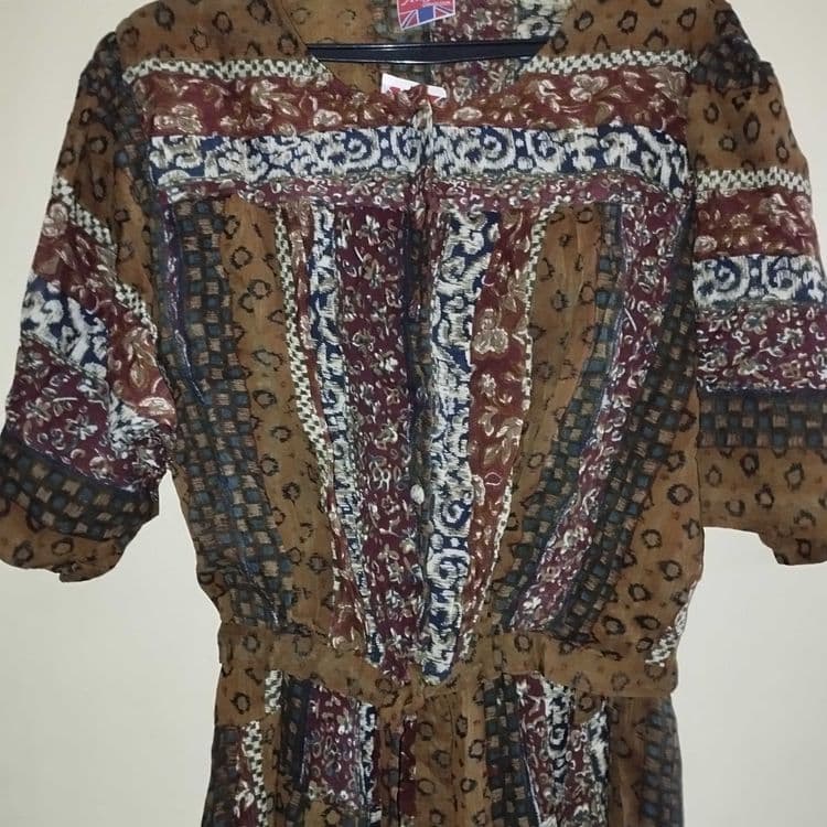 Блузка и юбка - костюм новый (Индия), разм. XL (50-52) — 1