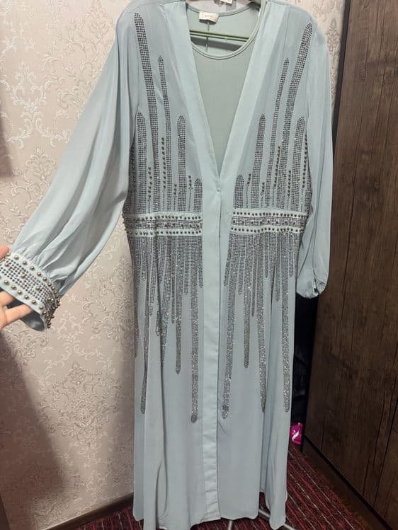 Turetskiy kamplekt vecherniy abaya. — 10