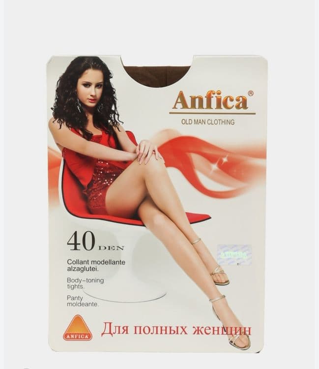Женские капроновые колготки Anfica — 6