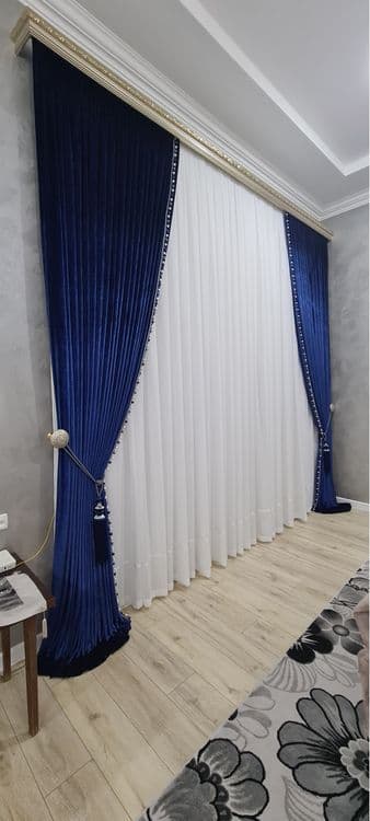 Шторы карнизы pardalar karnizlar jaluzi — 9