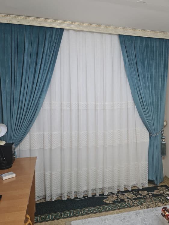Шторы карнизы pardalar karnizlar jaluzi — 14