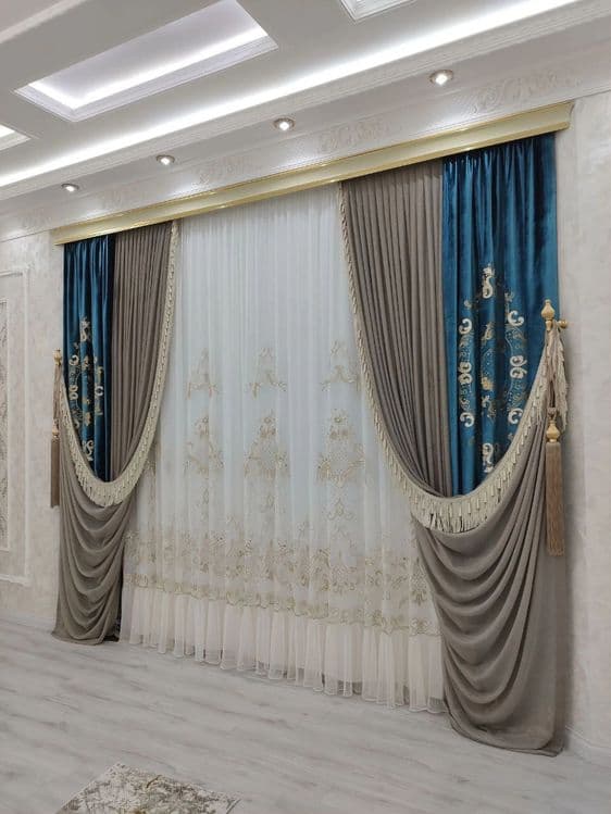 Premium darajadagi parda tikish xizmati — uyingizga nafislik qo‘shing — 1