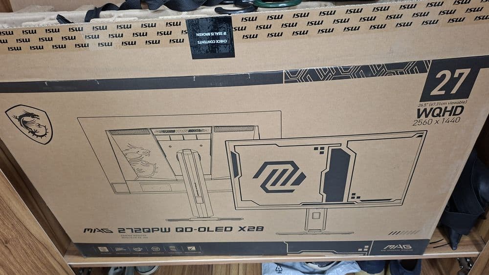 Oled monitor MSI MAG 27 (2K, 280Hz, 0.03ms) — 3
