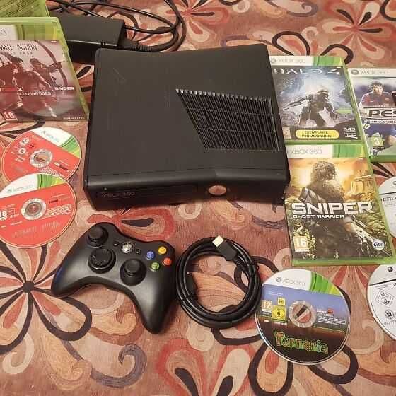 продам приставку XBOX 360 + с играми в отличном состоянии — 1