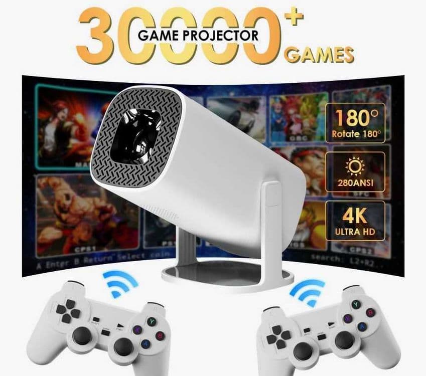 Игровая консоль P30 MAX с проектором для всей семьи atv2 — 2