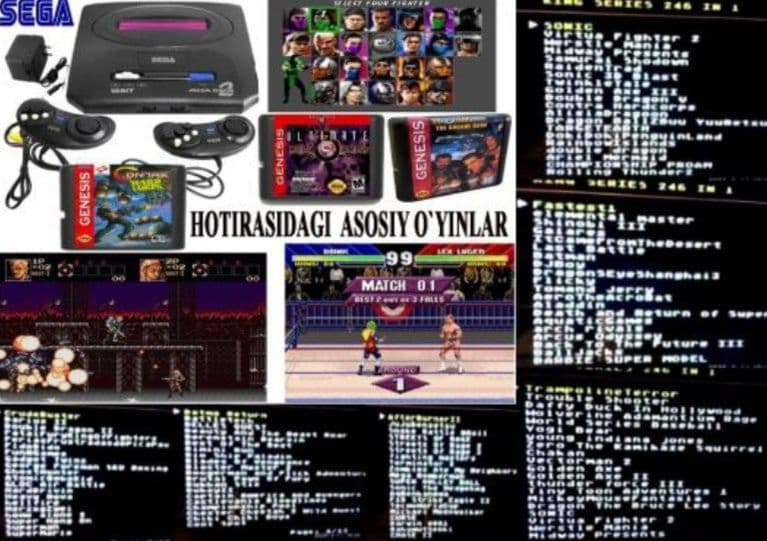 Sega,jossik pult kaseta kartrik — 1