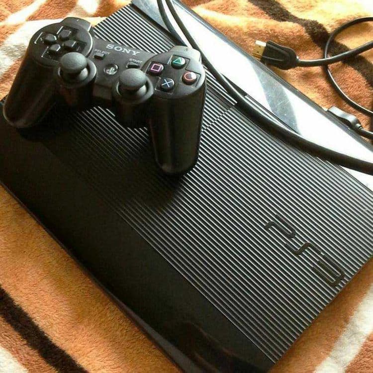 Playstation 3 super slim 500gb full 2ta joystik — 8